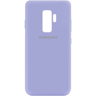 Чехол Silicone Cover My Color Full Protective (A) для Samsung Galaxy S9+ Сиреневый / Dasheen
