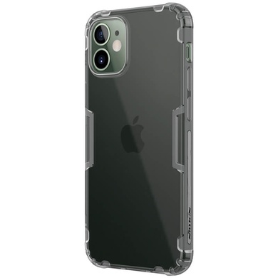 TPU чохол Nillkin Nature Series для Apple iPhone 12 mini (5.4"), Сірий (прозорий)