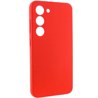 Чехол Silicone Cover Lakshmi Full Camera (AAA) для Samsung Galaxy S24 FE Красный / Red