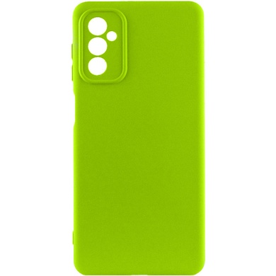 Чохол Silicone Cover Lakshmi Full Camera (A) для Samsung Galaxy M34 5G, Салатовый / Neon Green