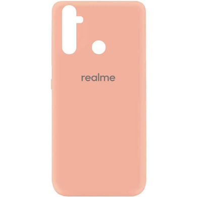 Чехол Silicone Cover My Color Full Protective (A) для Realme C3 / 5i Розовый / Flamingo