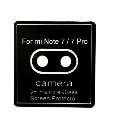 Гнучке ультратонке скло Epic на камеру для Xiaomi Redmi Note 7 / Note 7 Pro / Note 7s, Прозрачное
