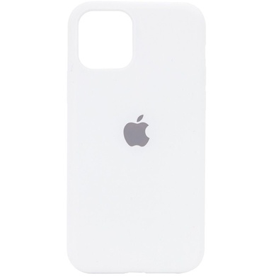 Чехол Silicone Case (AA) для iPhone 13 Pro Max, Белый