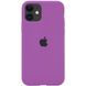 Чохол Silicone Case Full Protective (AA) для Apple iPhone 11 (6.1"), Фиолетовый / Grape