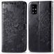 Кожаный чехол (книжка) Art Case с визитницей для Samsung Galaxy A51 Черный