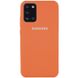 Чехол Silicone Cover Full Protective (AA) для Samsung Galaxy A31 Оранжевый / Apricot