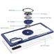 TPU+PC чохол Deen CrystalRing for Magnet (opp) для Samsung Galaxy Note 10 Plus, Бесцветный / Синий