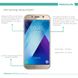 Защитная пленка Nillkin Crystal для Samsung A720 Galaxy A7 (2017) Анти-отпечатки