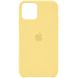 Чехол Silicone Case (AA) для Apple iPhone 12 Pro Max (6.7") Желтый / Pollen