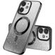 TPU чохол Delight case with MagSafe із захисними лінзами на камеру для Apple iPhone 11 (6.1"), Чорний / Black