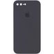 Чохол Silicone Case Square Full Camera Protective (AA) для Apple iPhone 7 plus / 8 plus (5.5 "), Сірий / Dark Gray