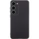 Чехол Silicone Cover Lakshmi Full Camera (AA) для Samsung Galaxy S24 FE Черный / Black