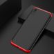 Пластиковая накладка GKK LikGus 360 градусов (opp) для Xiaomi Redmi 9A Черный / Красный
