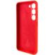 Чехол Silicone Cover Lakshmi Full Camera (AAA) для Samsung Galaxy S24 FE Красный / Red