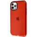 TPU чохол Color Clear для Apple iPhone 12 Pro / 12 (6.1"), red