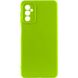 Чехол Silicone Cover Lakshmi Full Camera (A) для Samsung Galaxy M34 5G Салатовый / Neon Green