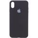 Чехол Silicone Case Full Protective (AA) для Apple iPhone XR (6.1") Черный / Black