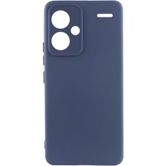 Чохол Silicone Cover Lakshmi Full Camera (A) для Xiaomi Redmi Note 13 Pro+, Синий / Midnight Blue