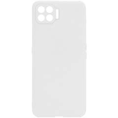 Силиконовый чехол Candy Full Camera для Oppo A93 Белый / White
