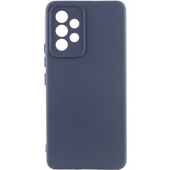 Чехол Silicone Cover Lakshmi Full Camera (AAA) для Samsung Galaxy A53 5G Темно-синий / Midnight blue