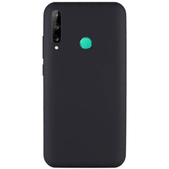 Чехол Silicone Cover Full without Logo (A) для Huawei P40 Lite E / Y7p (2020) Черный / Black
