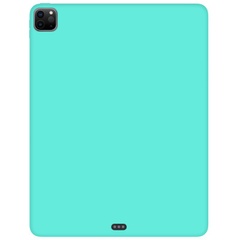 Чехол Silicone Case Full without Logo (A) для Apple iPad Pro 12.9" (2020), Бирюзовый / Ocean blue