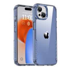 Чехол TPU+PC Multi-Color для Apple iPhone 15 (6.1") Blue