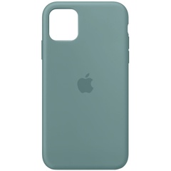 Чохол Silicone Case Full Protective (AA) для Apple iPhone 11 Pro Max (6.5"), Зеленый / Cactus