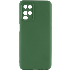 Чохол Silicone Cover Lakshmi Full Camera (A) для Oppo A54 4G, Зелений / Dark Green