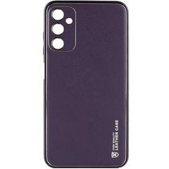 Кожаный чехол Xshield для Samsung Galaxy A15 4G/5G Фиолетовый / Dark Purple