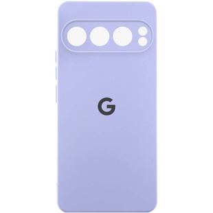 Чехол Silicone Cover Lakshmi Full Camera (AAA) with Logo для Google Pixel 9 Pro XL Сиреневый / Dasheen