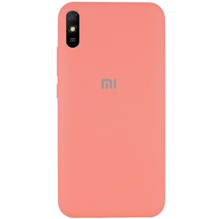 Чохол Silicone Cover Full Protective (AA) для Xiaomi Redmi 9A, Розовый / Peach