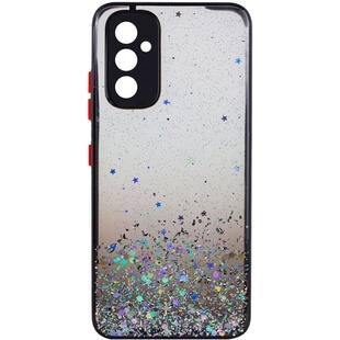 TPU чохол Spangle star із захистом камери для Samsung Galaxy A34 5G, Чорний