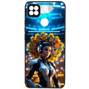 TPU+PC чохол Prisma Ladies для Oppo A15s / A15, Cyberpunk