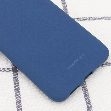 TPU чехол Molan Cano Smooth для Xiaomi Redmi Note 10 / Note 10s Синий