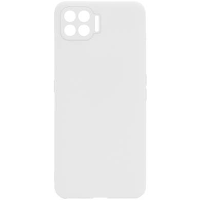 Силіконовий чохол Candy Full Camera для Oppo A93, Білий / White