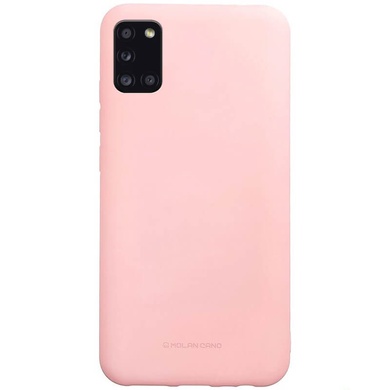 TPU чохол Molan Cano Smooth для Samsung Galaxy A31, Розовый