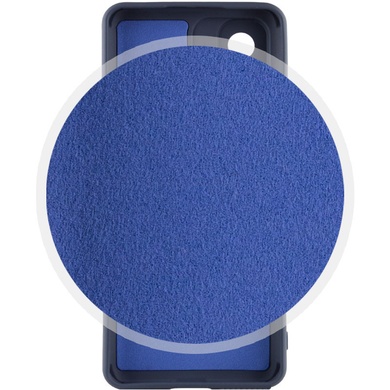 Чохол Silicone Cover Lakshmi Full Camera (AAA) для Xiaomi Redmi 12C, Темно-Синий / Midnight Blue