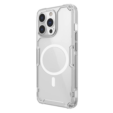 TPU чехол Nillkin Nature Pro Magnetic для Apple iPhone 15 Pro Max (6.7") Бесцветный (прозрачный)