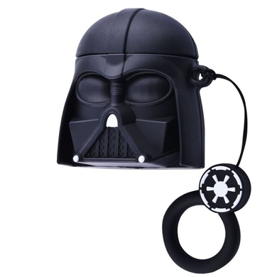 Силиконовый футляр Star Wars Force для наушников AirPods + кольцо, Darth Vader
