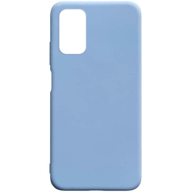 Силіконовий чохол Candy для Xiaomi Poco M3, Голубой / Lilac Blue