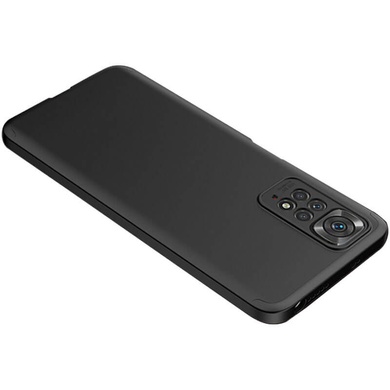 Пластиковая накладка GKK LikGus 360 градусов (opp) для Xiaomi Redmi Note 11 (Global) / Note 11S Черный