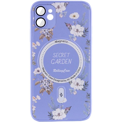 TPU+PC чохол Secret Garden with MagSafe для Apple iPhone 11 (6.1"), Lilac