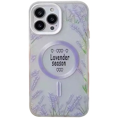 TPU+PC чехол Tenderness with MagSafe для Apple iPhone 12 Pro Max (6.7") Lavender season