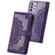 Кожаный чехол (книжка) Art Case с визитницей для Samsung Galaxy A13 4G Фиолетовый