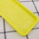 Чехол Silicone Case Square Full Camera Protective (AA) для Apple iPhone 11 (6.1") Желтый / Bright Yellow
