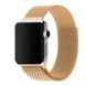 Ремешок Milanese Loop Design для Apple watch 42mm/44mm/45mm/49mm Золотой