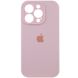 Чохол Silicone Case Full Camera Protective (AA) для Apple iPhone 13 Pro Max (6.7 "), Розовый / Chalk Pink