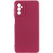 Чохол Silicone Cover Lakshmi Full Camera (A) для Samsung Galaxy M14 5G, Бордовый / Marsala