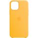 Чехол Silicone Case (AA) для Apple iPhone 12 Pro Max (6.7") Желтый / Sunflower